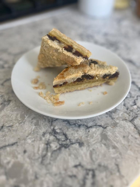 Shortbread Pistachio Cherry Bars. - Holiday Item - COMING SOON